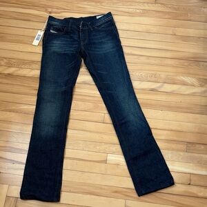 Diesel Women's Deep Indigo Boot Cut Jeans